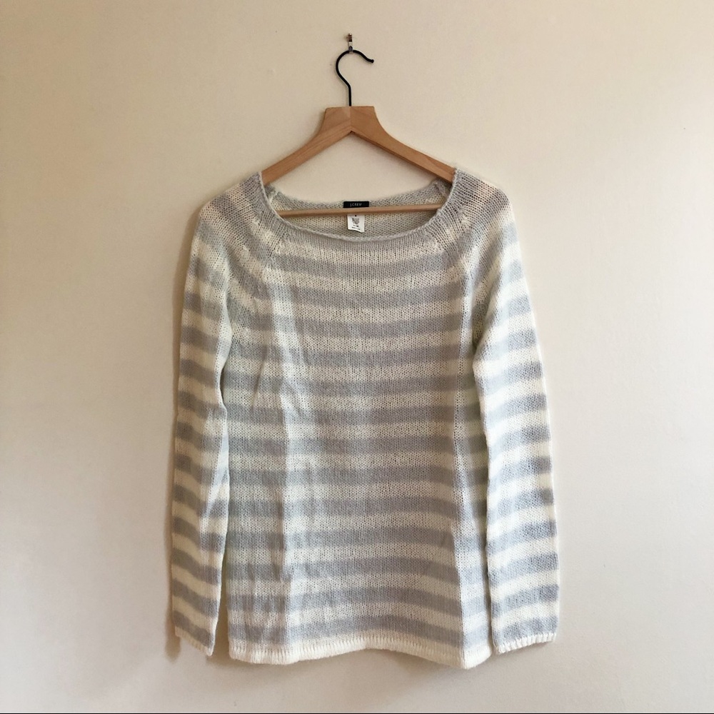 J Crew Stripe Dulce Sweater
